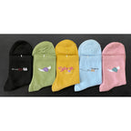 Cute Ankle Socks for Women | 100% Cotton (5 Pack)