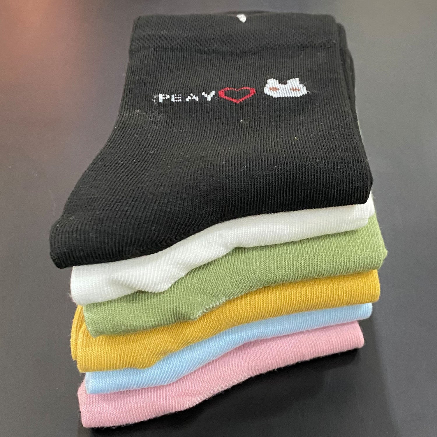 Cute Ankle Socks for Women | 100% Cotton (5 Pack)