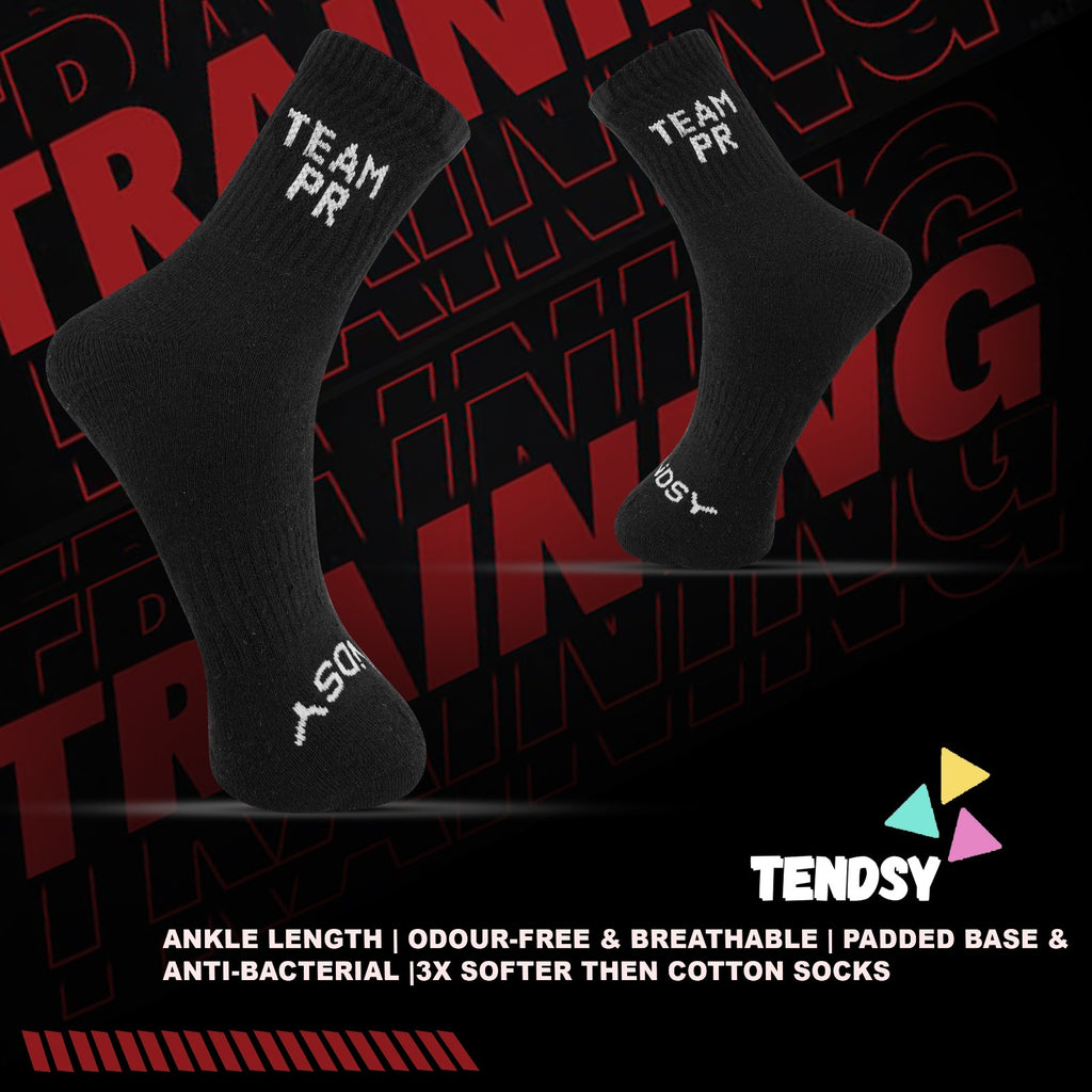 Motivational Gym Socks for Men & Women (6 Pairs)