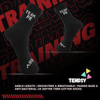 Motivational Gym Socks for Men & Women (6 Pairs)