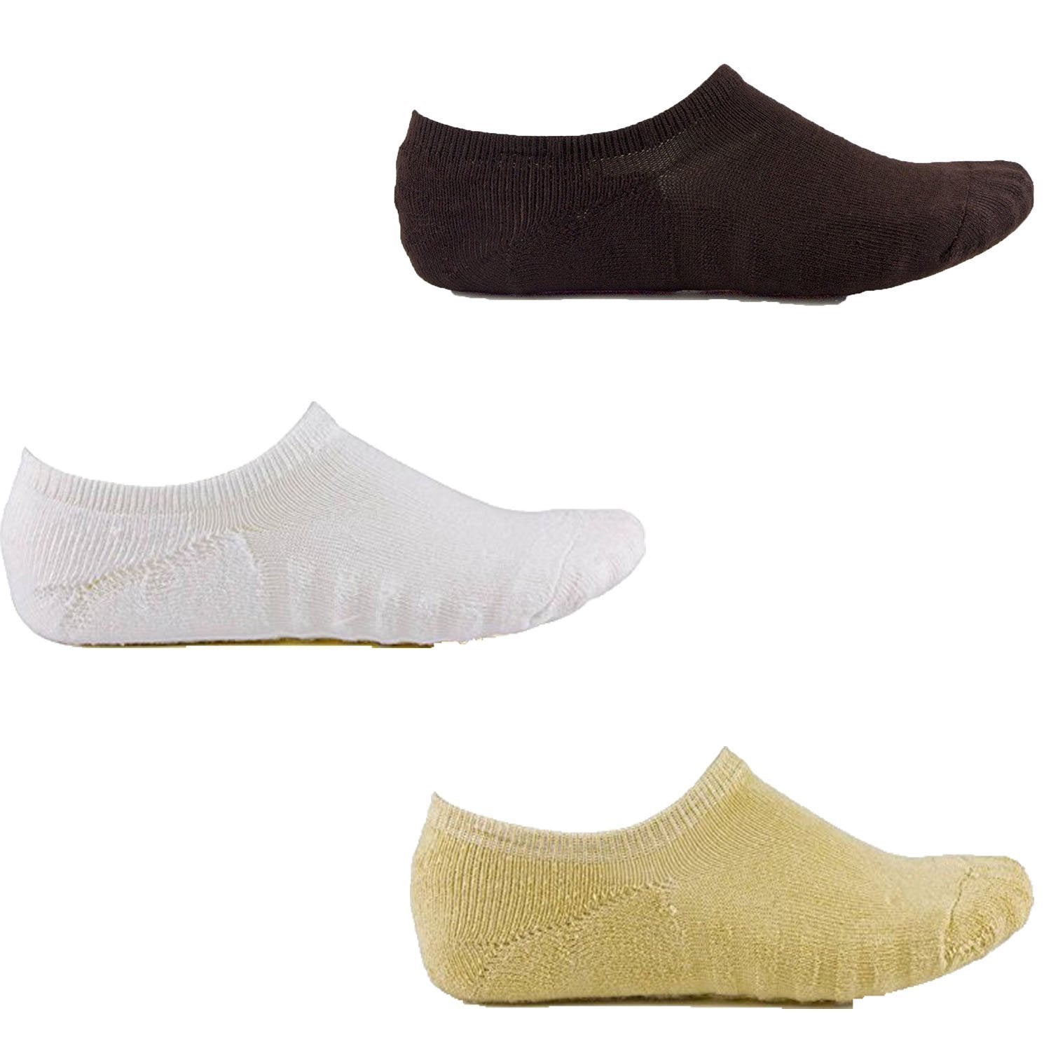 Anti Slip Terry Socks for Men & Women (6 Pack)