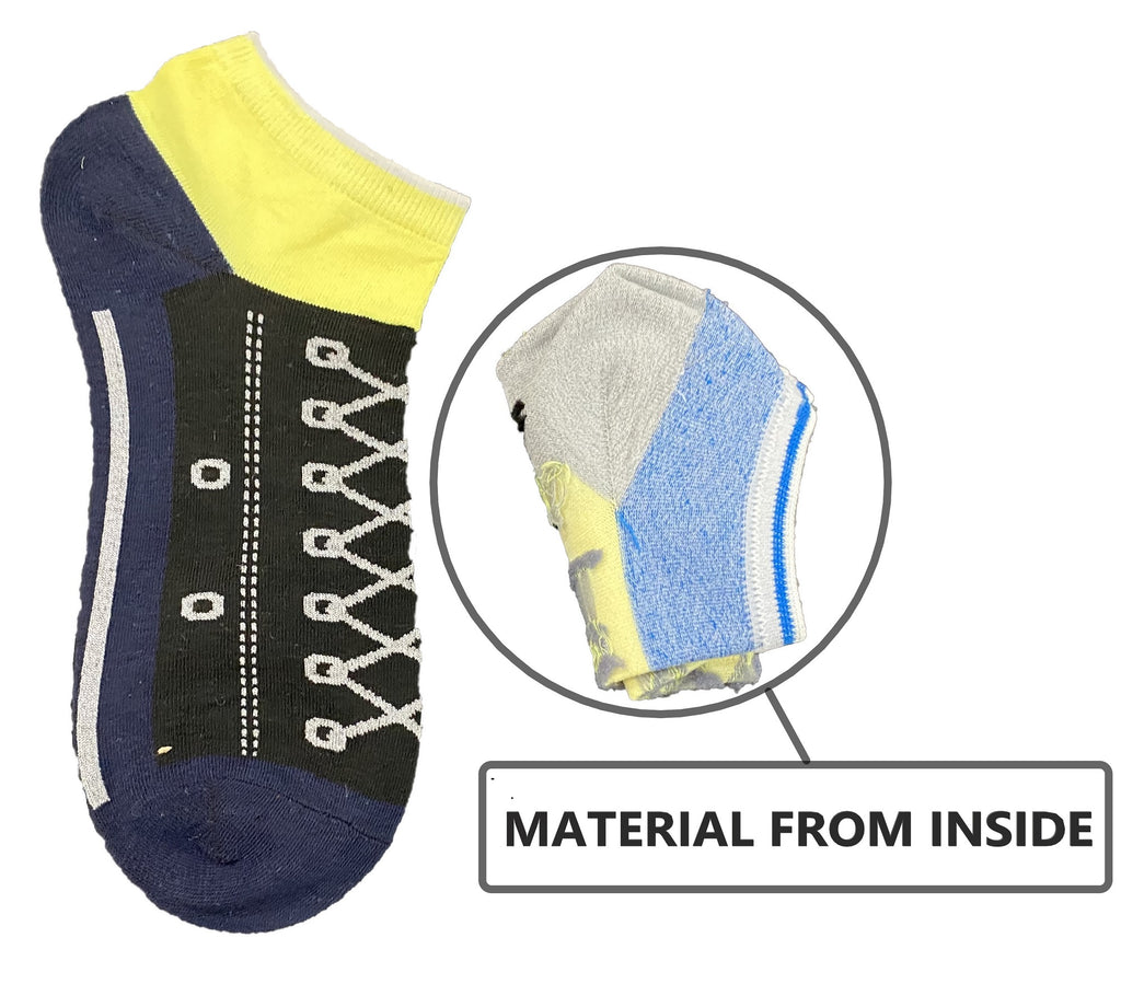 Shoe Lace Socks for Men & Women (5 Pack)