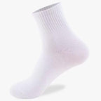 TENDSY Men's & Women's Cotton Ankle Socks | 6 Pairs Pack | Black & White Soft Socks for Everyday Comfort | Gym, Office, School Wear | Durable, Stretchable, All-Season Fit