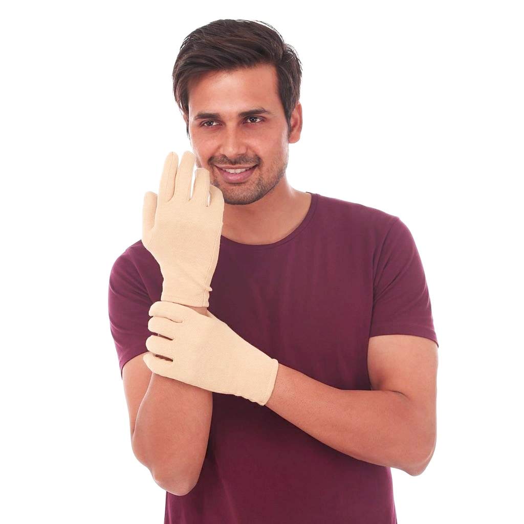 TENDSY Men's & Women's Hand Gloves For Protection From Sun Burn/Heat/Pollution (Set of 3 Pairs, Free Size)