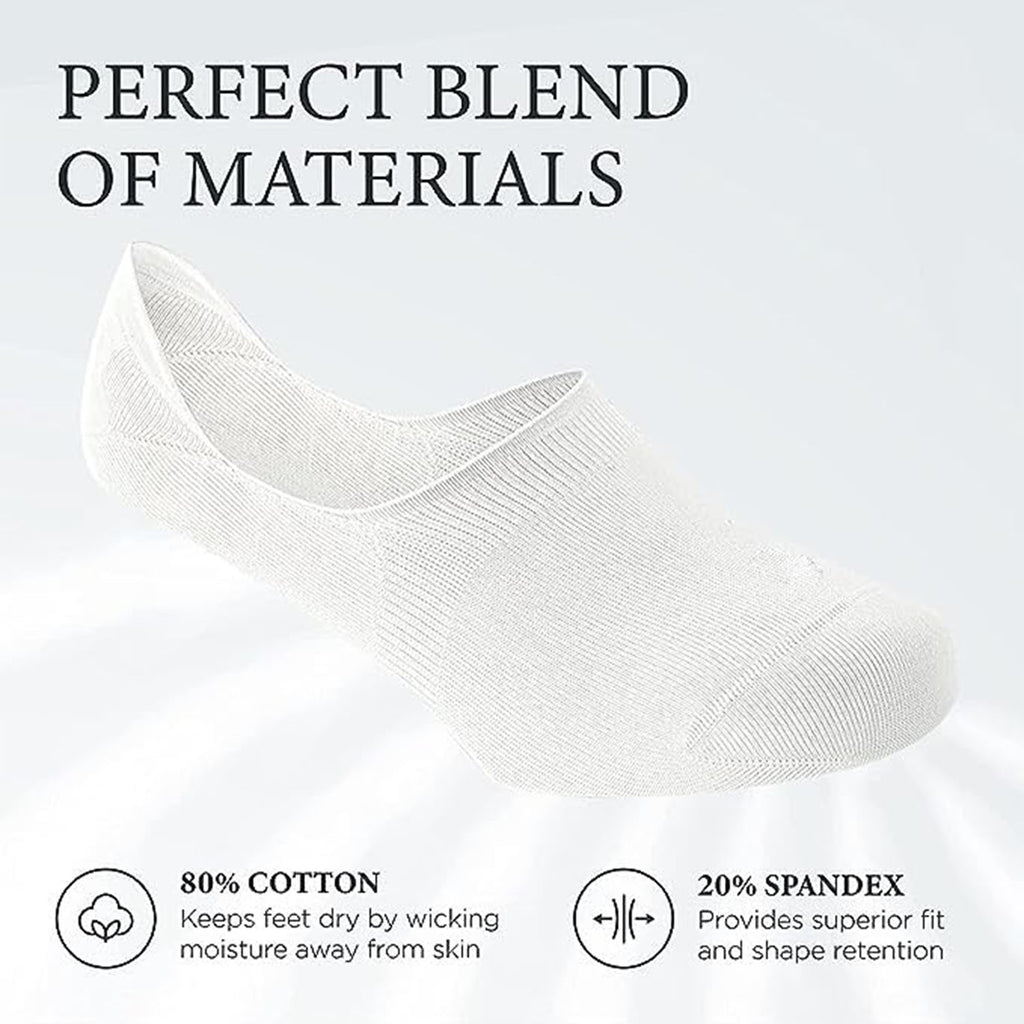 No Show Socks for Men & Women (5 Pack)