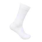 White Unisex Dress Socks (6 Pack)