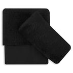 TENDSY Women's Thermal Fleece Winter Socks, Pack of 3, Black and Beige