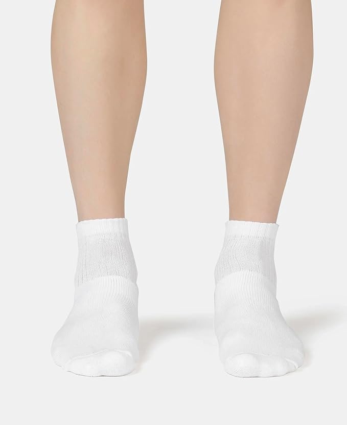 TENDSY 5 Pairs Ankle Socks for Men & Women – Breathable Cotton Crew Athletic Sports Socks Multipack – Comfortable Running, Walking & Casual Wear Socks – Freesize