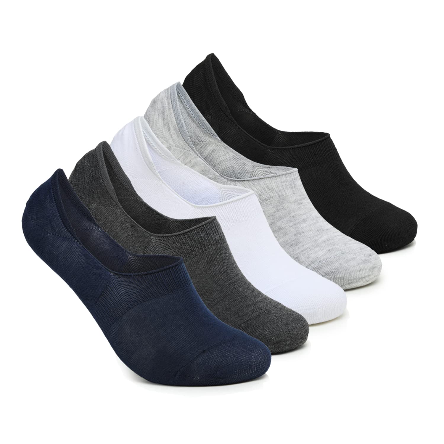 No Show Socks for Men & Women (5 Pack)