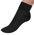 TENDSY Women's Thermal Fleece Winter Socks, Pack of 3, Black and Beige