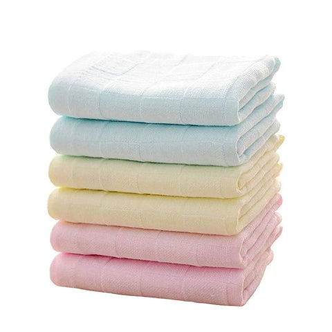 Ladies Handkerchiefs |100% Cotton Pastel Colors (6 Pack)
