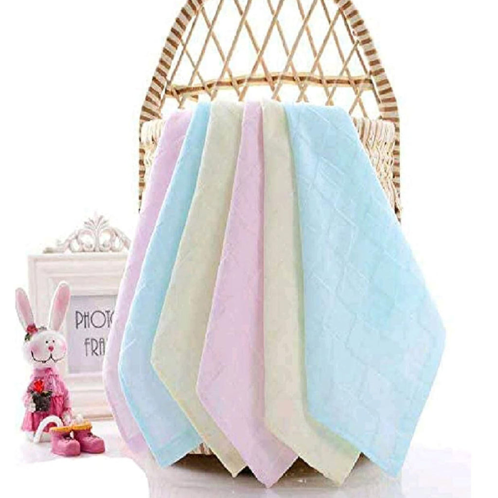 Ladies Handkerchiefs |100% Cotton Pastel Colors (6 Pack)