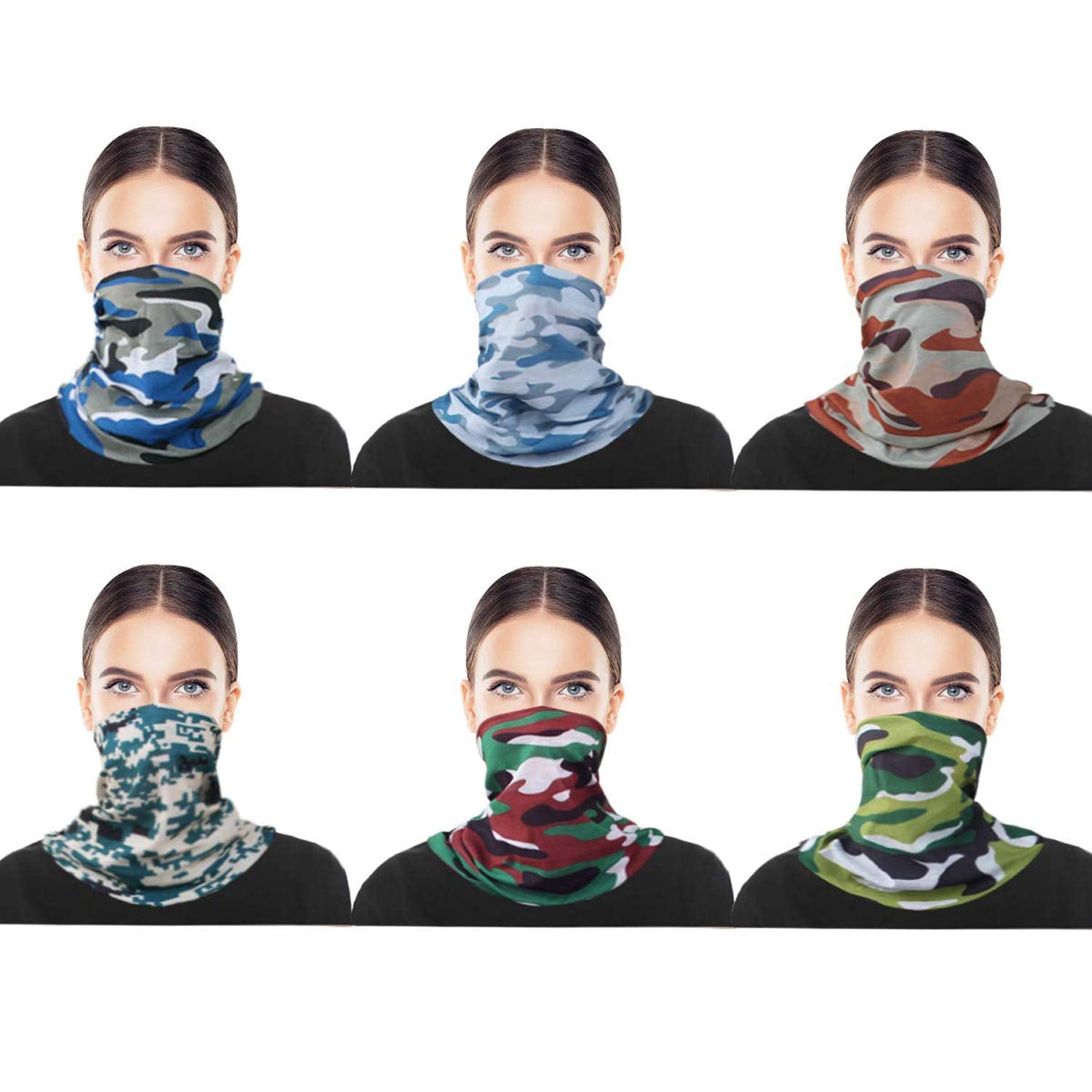 Motorcycle Bandanas (Random Prints) (6 Pack)