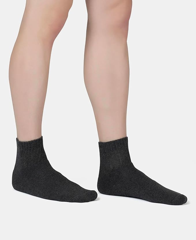 TENDSY 5 Pairs Ankle Socks for Men & Women – Breathable Cotton Crew Athletic Sports Socks Multipack – Comfortable Running, Walking & Casual Wear Socks – Freesize