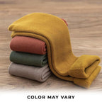 TENDSY Women's Thermal Winter Socks - Super Thick, Warm & Cozy Woolen Socks for Extreme Cold Weather - Hiking & Crew Style - 4 Pairs - Free Size