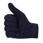 TENDSY Men's & Women's Hand Gloves For Protection From Sun Burn/Heat/Pollution (Set of 3 Pairs, Black, Blue & Brown Color, Free Size)