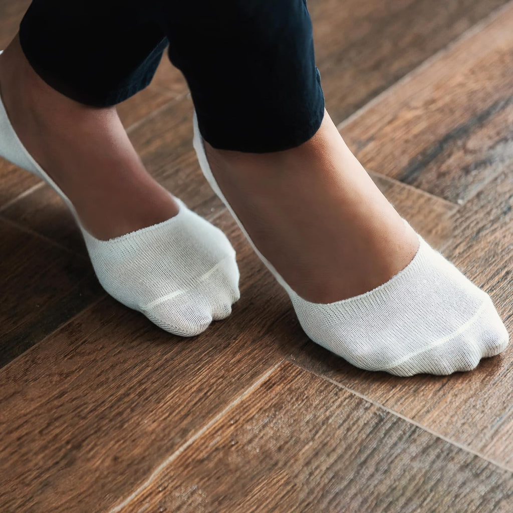 Cotton No Show Socks (5 Pack)