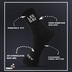 Motivational Gym Socks for Men & Women (6 Pairs)