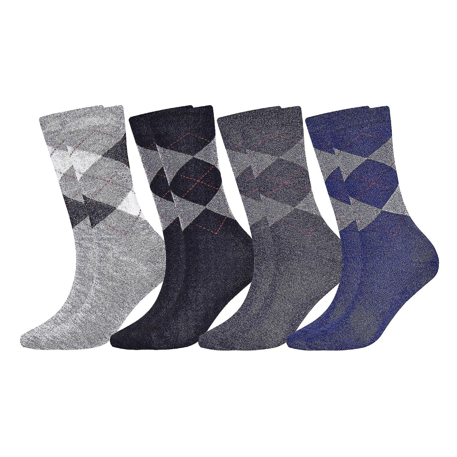 Men's Office Socks (4 Pack)