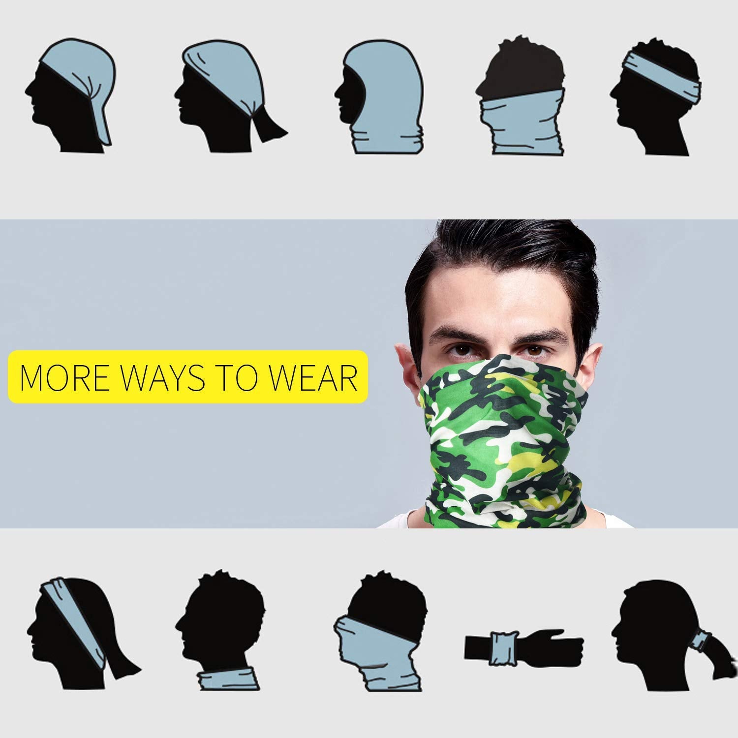 Motorcycle Bandanas (Random Prints) (6 Pack)