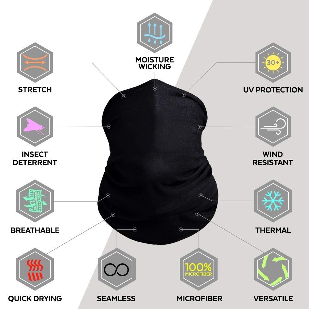 Multifunctional Bandanas for Riders (6 Pack)