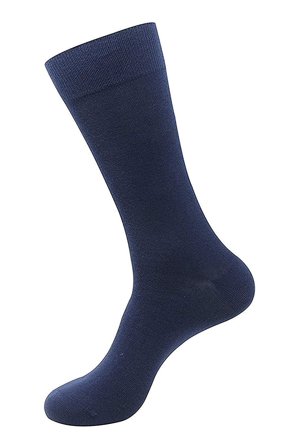 Navy Blue Unisex Dress Socks (6 Pack)