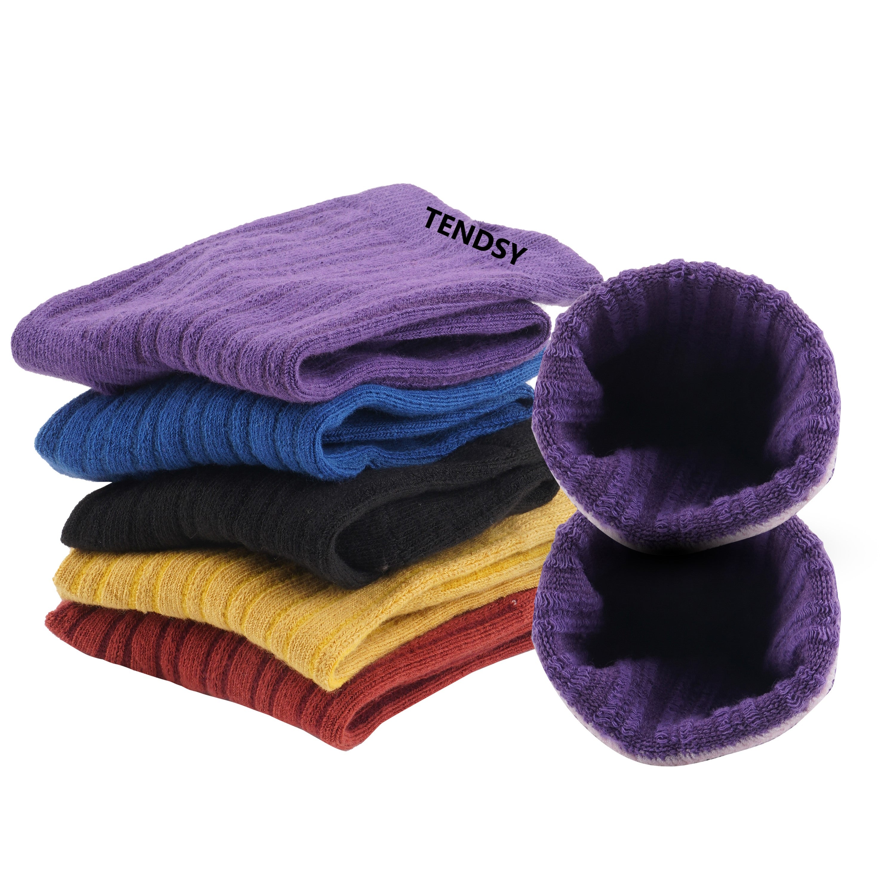 Ribbed Socks for Women (5 Pack)