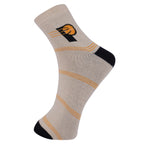TENDSY Kids Cotton Ankle Socks Pack of 5 | Boys & Girls Basketball Sports Print | Soft Breathable School Casual Socks