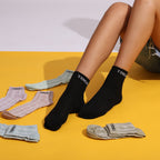 Women's Multi Color Ankle Socks (6 Pack)