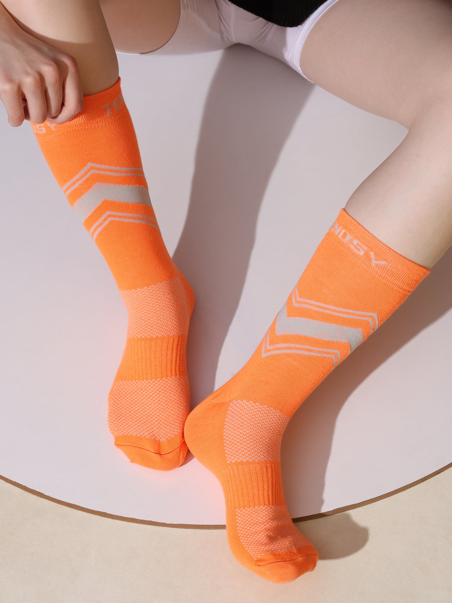 Crew Socks For Running And Cycling, Unisex Socks, Set Of 4 Pairs