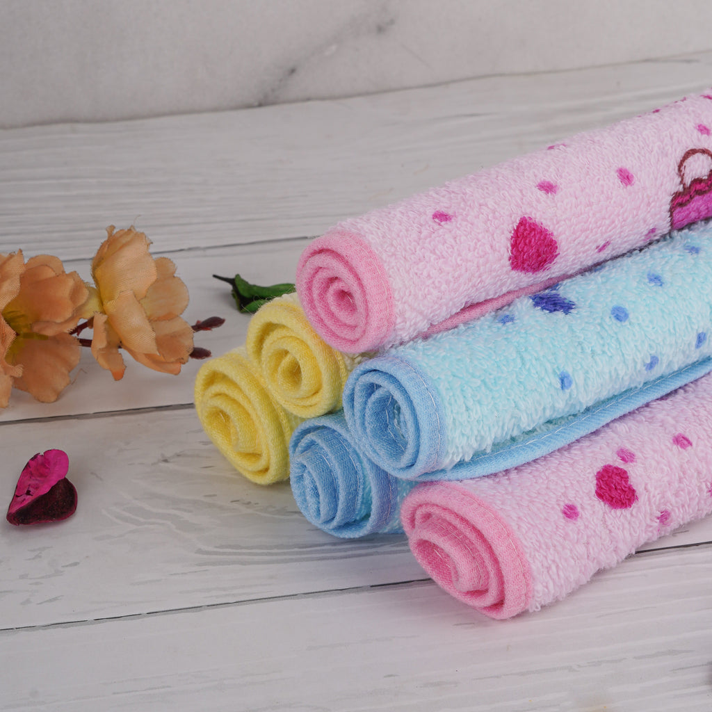 Female Hankies | Cute Cartoon Prints (6 Pack)