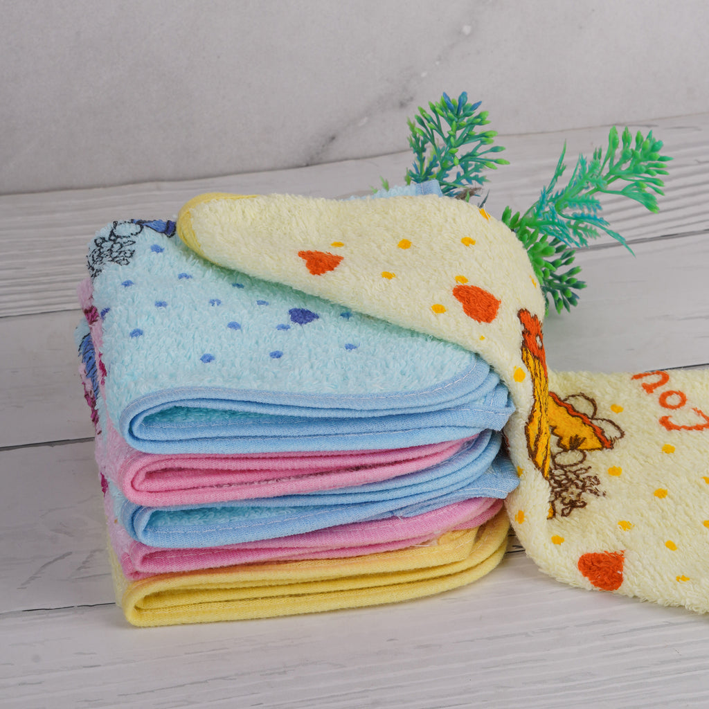 Female Hankies | Cute Cartoon Prints (6 Pack)