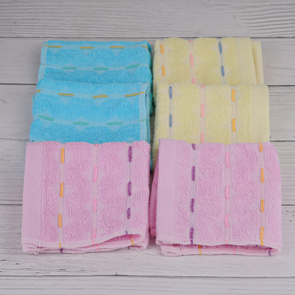 Ladies Cotton Handkerchiefs | Soft 100% Cotton (6 Pack)