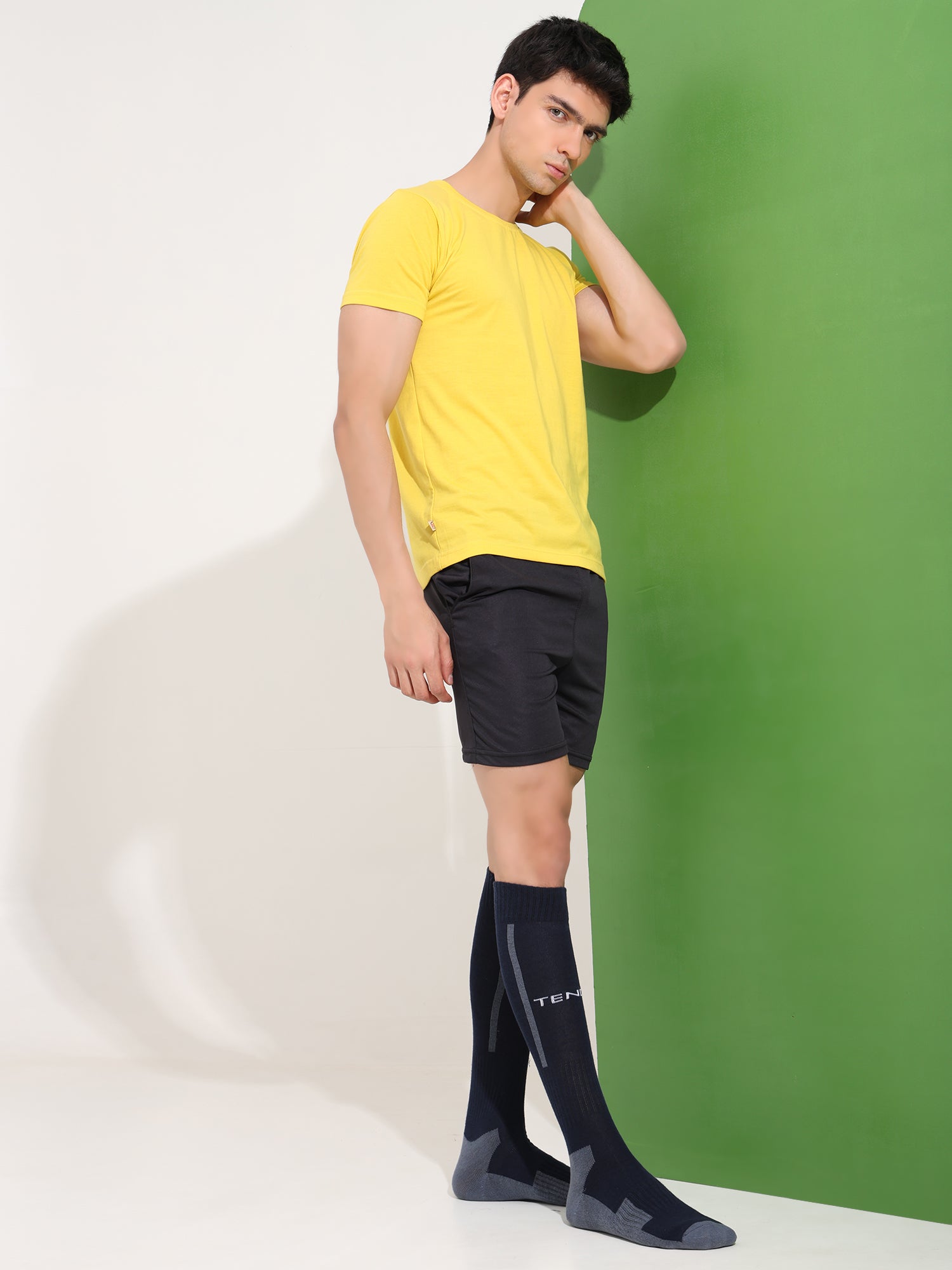 Performance Football Socks For Men & Women (Navy Blue)