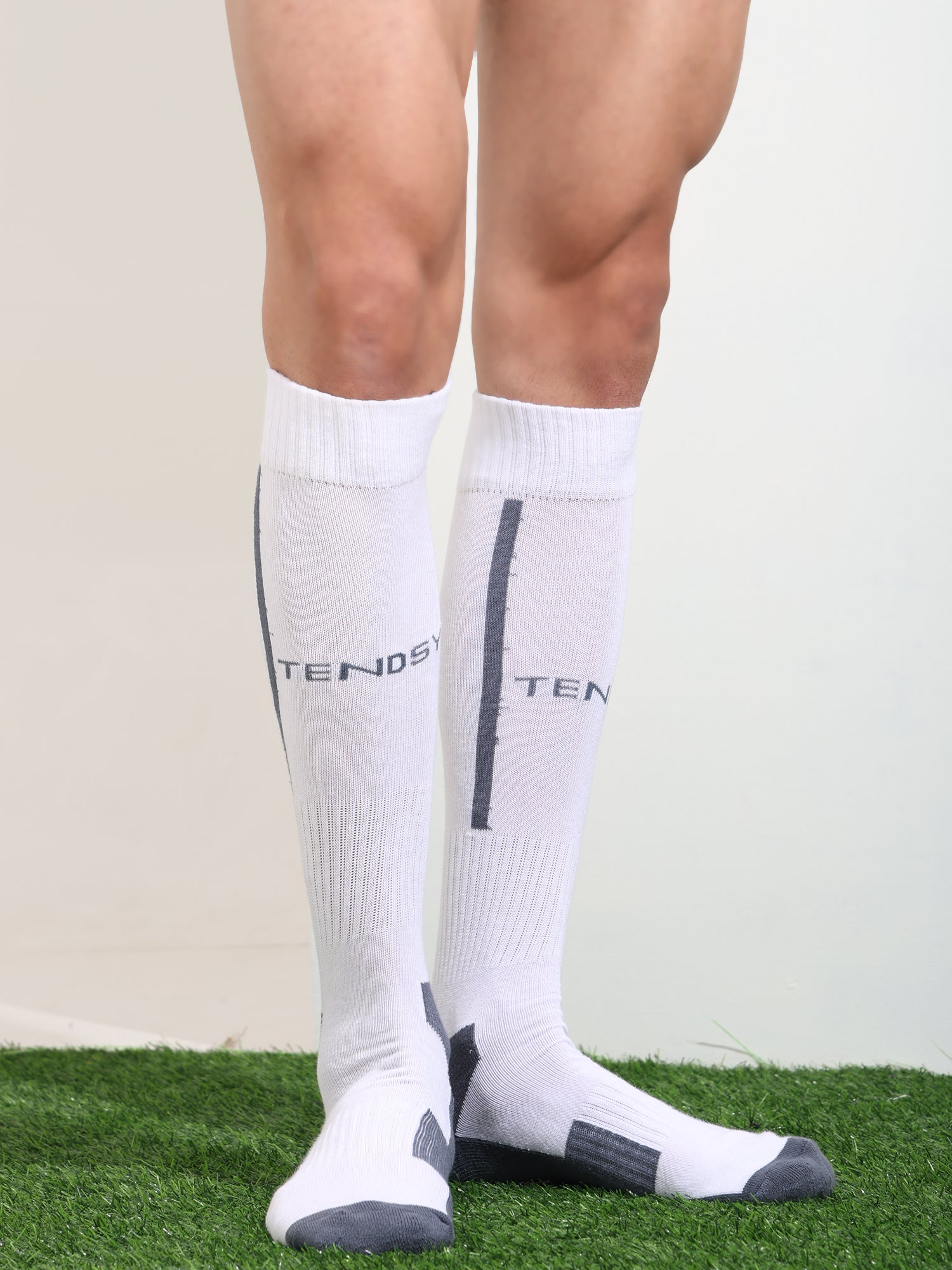 Performance Football Socks For Men & Women (White)