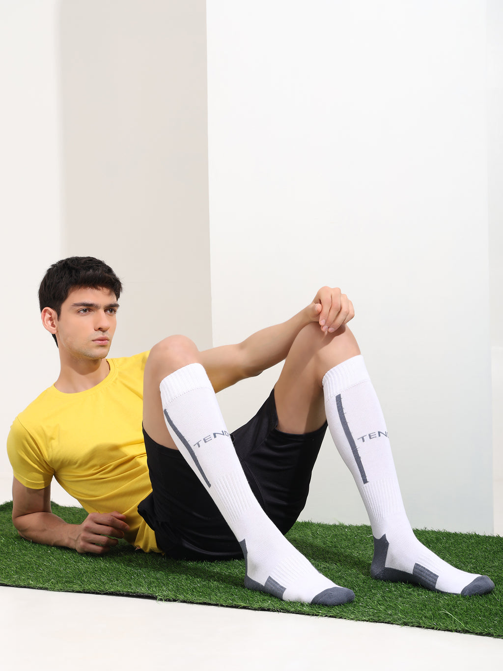 Performance Football Socks For Men & Women (White)