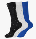 Men's Crew Socks | Elegant Polka Dot (3 Pack)