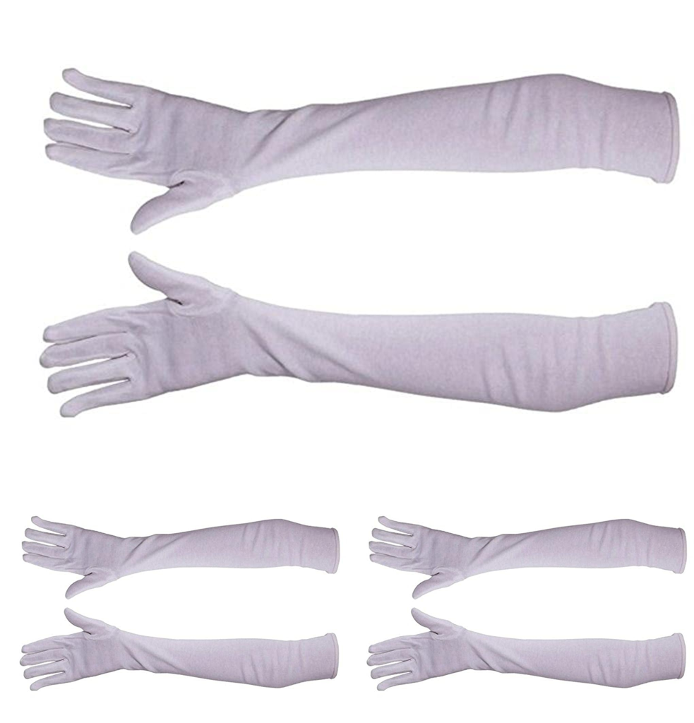 TENDSY Men's & Women's Hand Gloves For Protection From Sun Burn/Heat/Pollution (Set of 3 Pairs, Free Size)