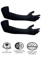 TENDSY Men's & Women's Hand Gloves For Protection From Sun Burn/Heat/Pollution (Set of 3 Pairs, Free Size)