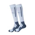 a pair of TENDSY football white socks for men and women- quality, comfortable, style, mission