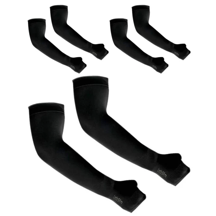 TENDSY black compression arm sleeves for UV protection – quality, comfortable, style, mission